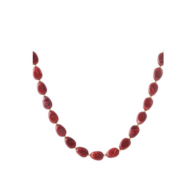 Acryl kralen kettingen kralen Crimson