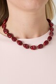 Acryl kralen kettingen kralen Crimson