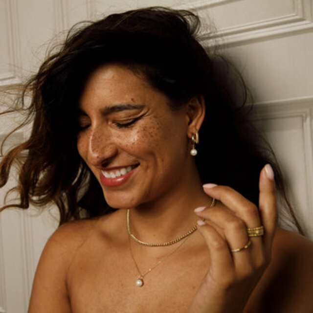 Elegante Oorringen met Parelglans