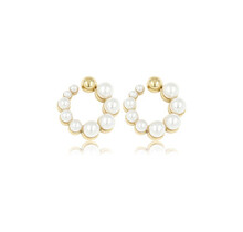 Elegante Oorsteker met Parel 13 mm