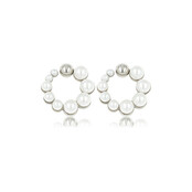 Elegante Oorsteker met Parel 13 mm