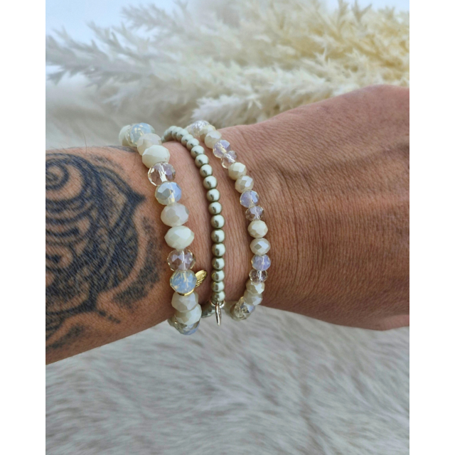 Armbanden Set Shades of Grey