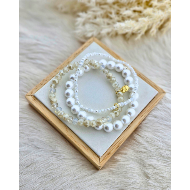 Armbanden Set Girls Love Pearls