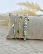 Armbanden Set Pastel Greens