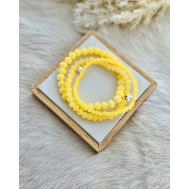 Armbanden Set Butter Yellow