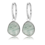 Oorring met Creatieve Amazonite Hanger