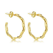 Elegante Schakel Oorringen 25x3 mm