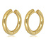 My Bendel Stralende Hoepel Oorring 30x5 mm Elegantie