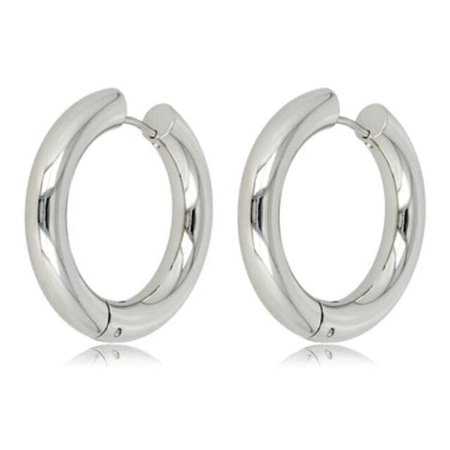 Stralende Hoepel Oorring 30x5 mm Elegantie