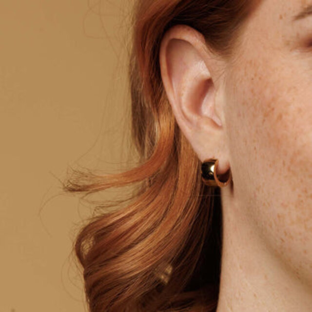 Stralende Mini Oorringen 7x9 mm