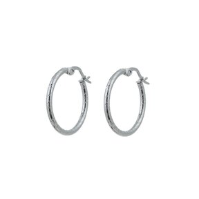 Go Dutch Label 20mm Roped Hoop Oorbellen E0849-1