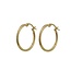 Day & Eve Go Dutch Label 20mm Roped Hoop Oorbellen E0849-2
