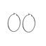 Day & Eve Go Dutch Label 40mm Roped Hoop Oorbellen E0851-1
