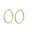 Day & Eve Go Dutch Label 40mm Roped Hoop Oorbellen E0851-2
