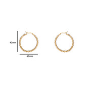 BALSY HOOP 40MM E4291-40-2