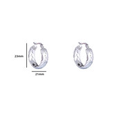 BRAIDED HOOP 20MM E4321-20-1