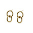 Day & Eve Go Dutch Label Double Rings Oorbellen E0848-2