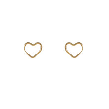 Heart Hoop oorbellen E3908-2
