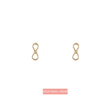 Infinity Stud Oorbellen E5469-2