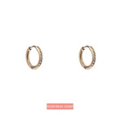 SPARKLE HOOP 12MM OORBELLEN E4477-2