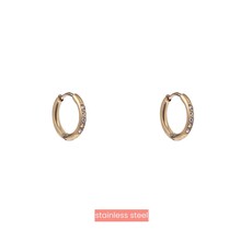 SPARKLE HOOP 12MM OORBELLEN E4477-2