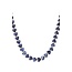 Goodies Hartjes Kralen Halsketting Navy Blue
