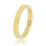 My Bendel Ring - slangenhuid patroon - 3 mm smal
