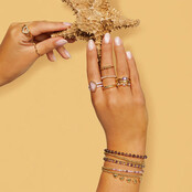 Gouden hartenring met parels - Elegant en sprankelend ontwerp