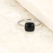 Zegelring - Onyx edelsteen - Chique en krachtig