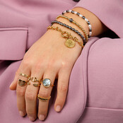 Armband met Zwarte Parels - Mysterieus Design