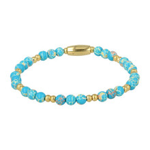 Gouden Armband met Imperial Jasper Edelsteen