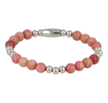 Elastische Rhodonite Armband voor Dames