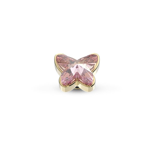 Twisted Butterfly Steentje Light Rose Goud