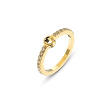 Twisted Tula Ring Champagne