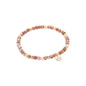 Basic Crystal Armband Bruin