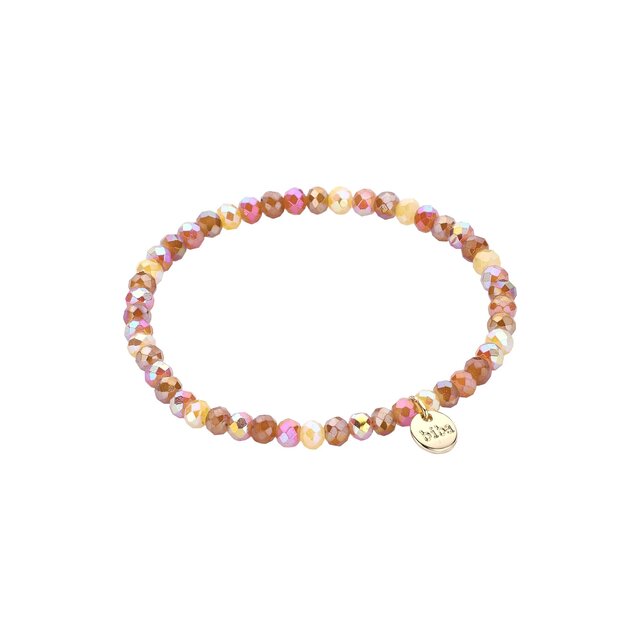 Basic Crystal Armband Bruin