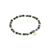 Basic Crystal Armband Groen