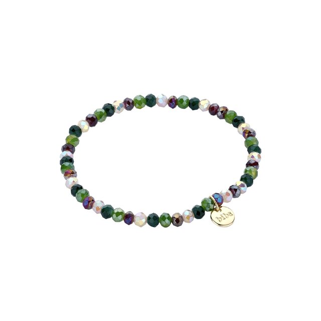 Basic Crystal Armband Groen