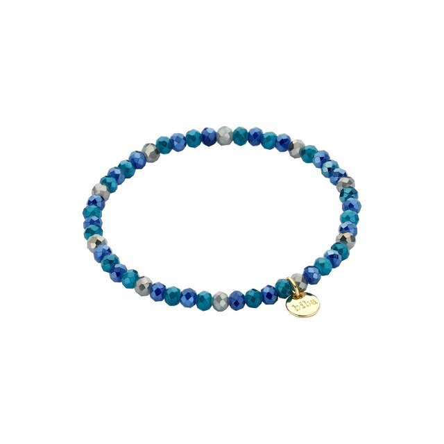Basic Crystal Armband Blauw