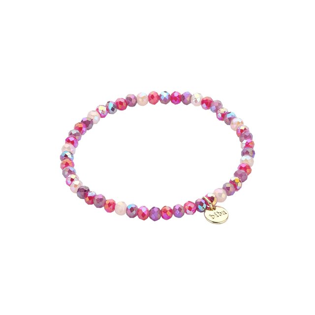 Basic Crystal Armband Roze