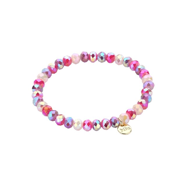Basic Crystal Armband Roze
