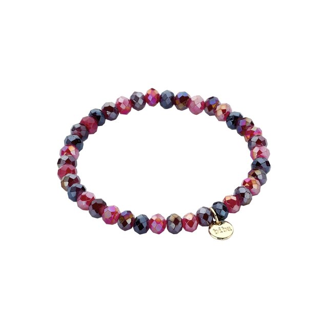 Basic Crystal Armband Rood