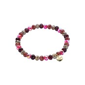 Basic Crystal Armband Paars