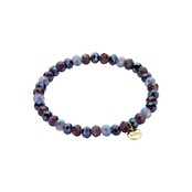 Basic Crystal Armband Paars
