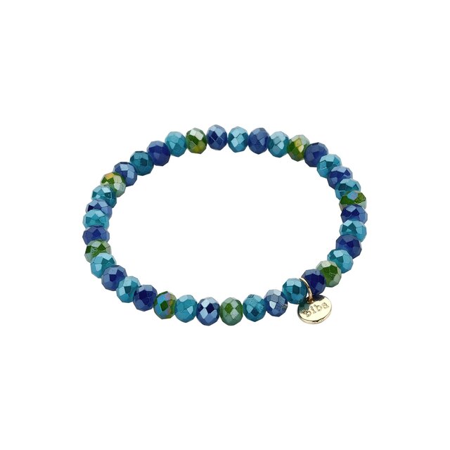 Basic Crystal Armband Blauw