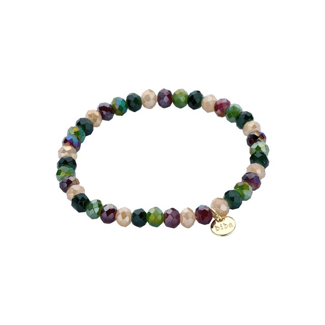 Basic Crystal Armband Groen