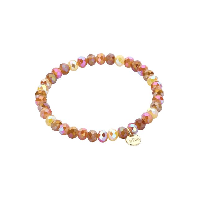 Basic Crystal Armband Bruin