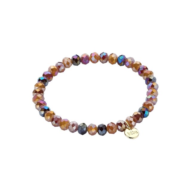 Basic Crystal Armband Bruin