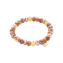 Basic Crystal Armband Bruin