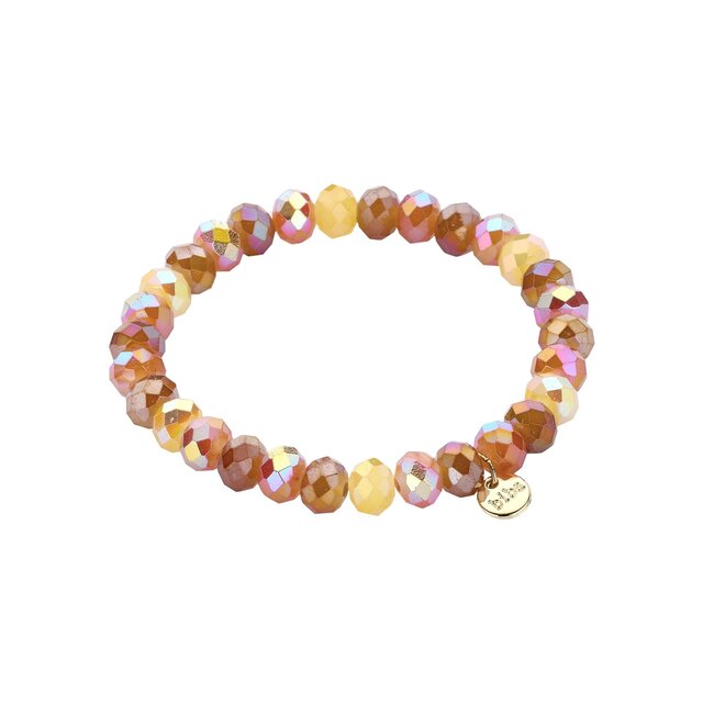 Basic Crystal Armband Bruin